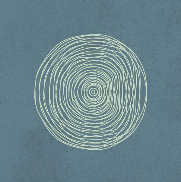 Kreisförmige, handgezeichnete Linien als Symbol für individuelle Entwicklungsprozesse in der Praxis Seeger & Tändler.